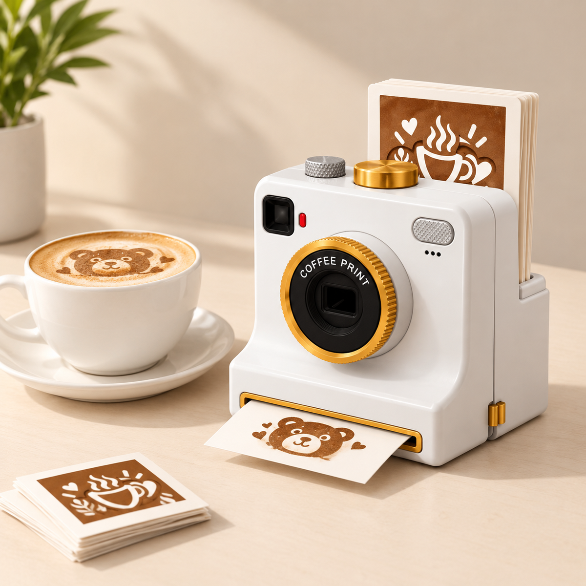 CinnaSnap Coffee Art Printer